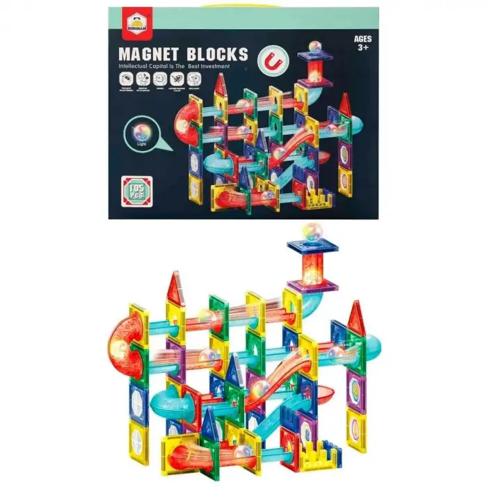 4400 SUN-YFN-MANYETİK BLOK IŞIKLI 105PRÇ