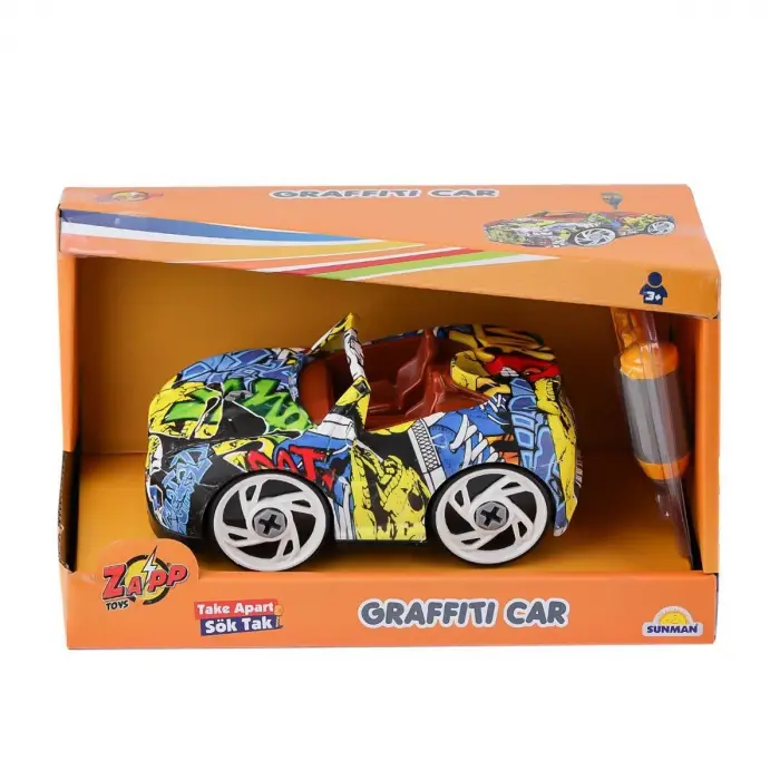 4516 Sök Tak Grafitti Araba