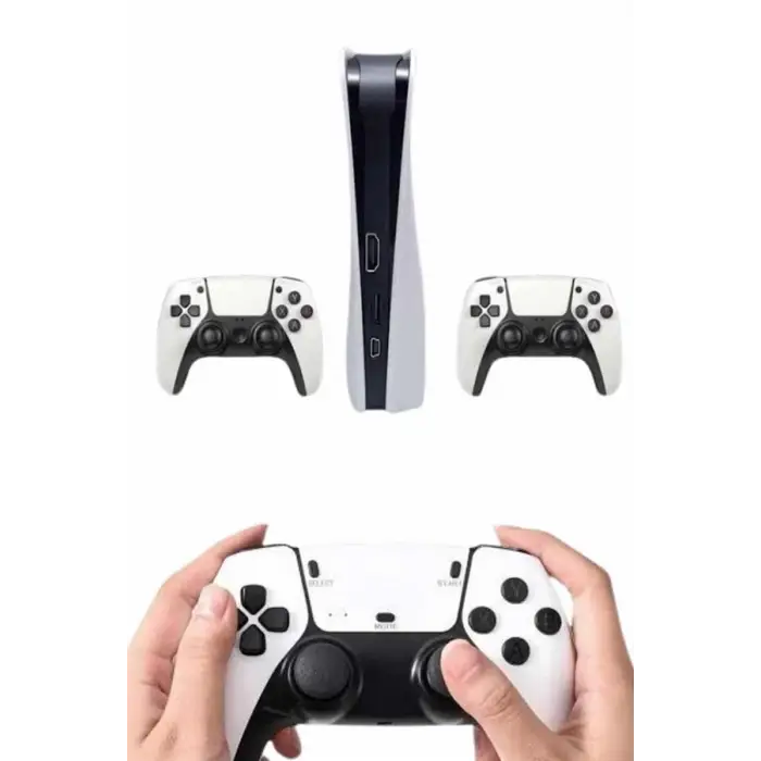 4K HD Klasik Retro Game Box 3000 Oyunlu Çift Kollu Çift Kişilik Oyun Konsolu