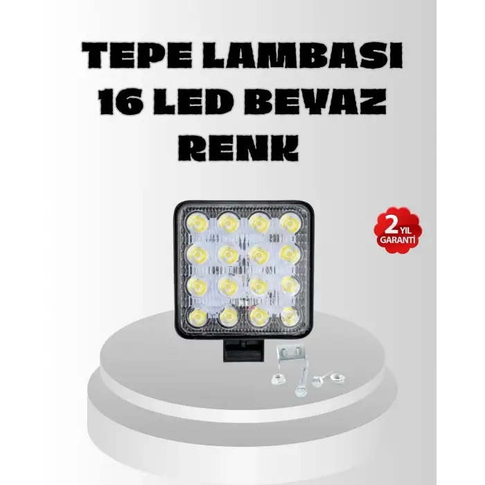 4x4 Off Road LED Aydınlatma – Traktör, Tekne, Forklift, ATV Uyumlu, Yüksek Parlaklık