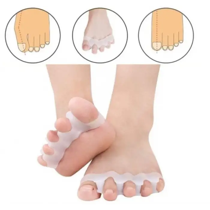 5 Parmak Ayıran Geçmeli Makara Beyaz veya Ten Rengi Gönderilir