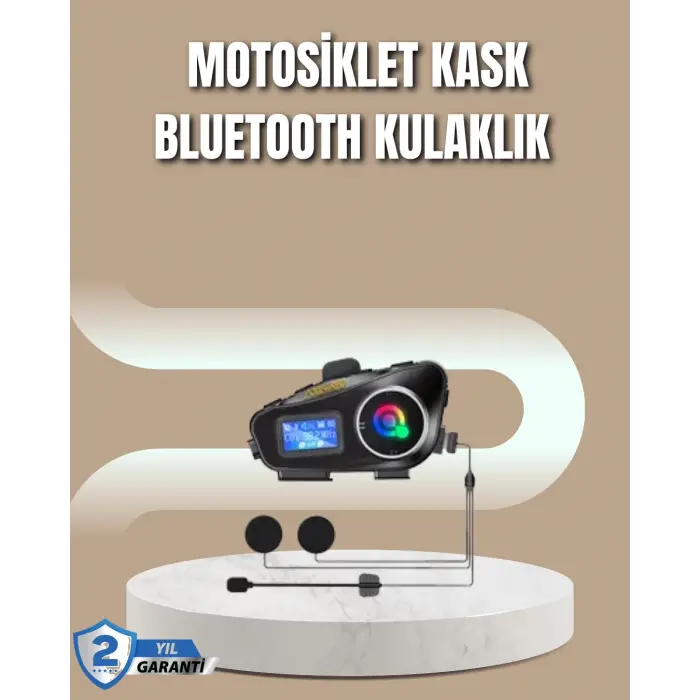 500 Metre İnterkom Mesafeli Kask Kulaklığı Gürültü Engelleyici