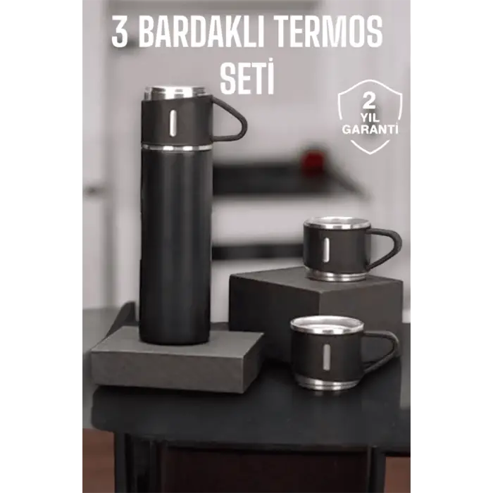 500 ml Kapasiteli Taşınabilir Basınçlı Termos Seti Günlük Kullanım için İdeal