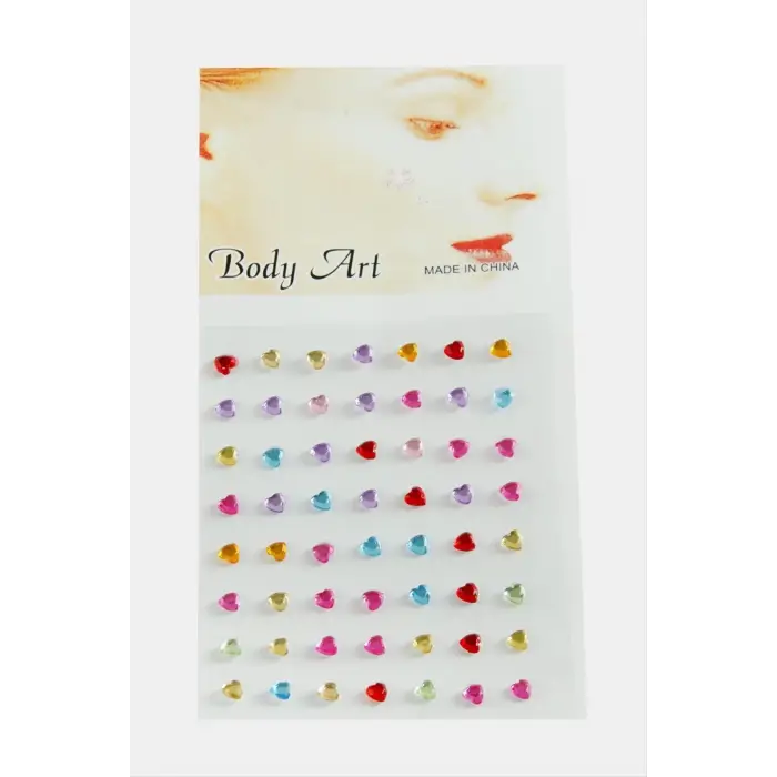 56 Adet Kalp Yapışkan Hızma