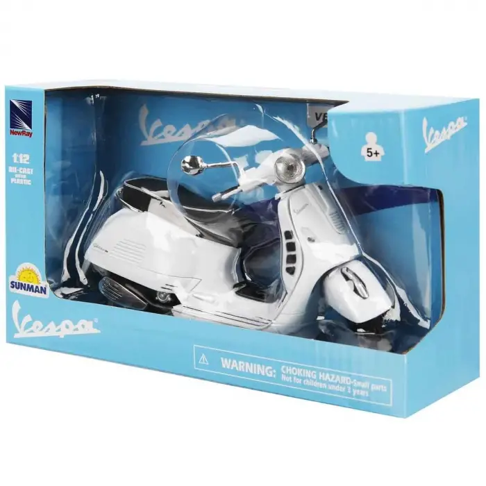 57243 SUN- Vespa  GTS 300 Super Beyaz Motor 1:12
