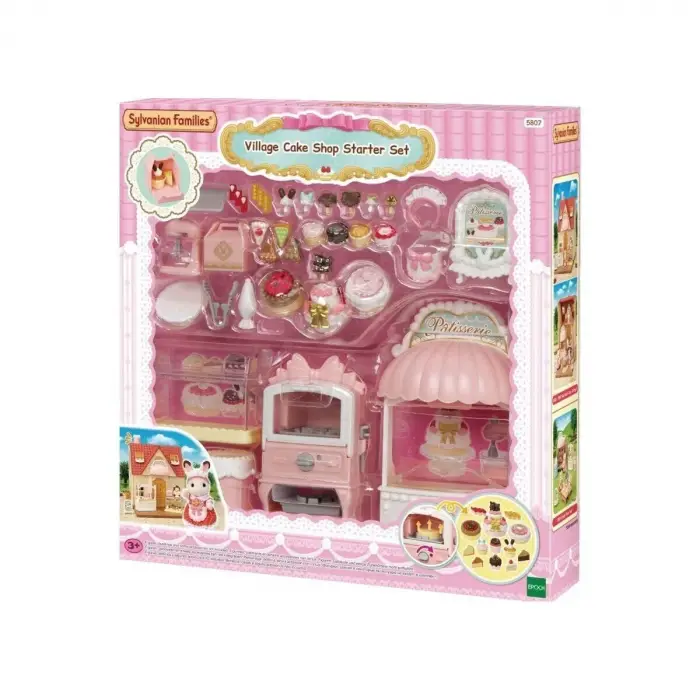 5807 Sylvanian Families Kasaba Pasta Dükkanı Oyun Seti +3 yaş