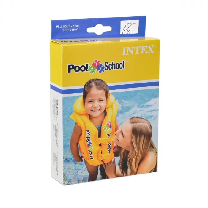 58660 Yakalı Sarı Can Yeleği 50x47 cm