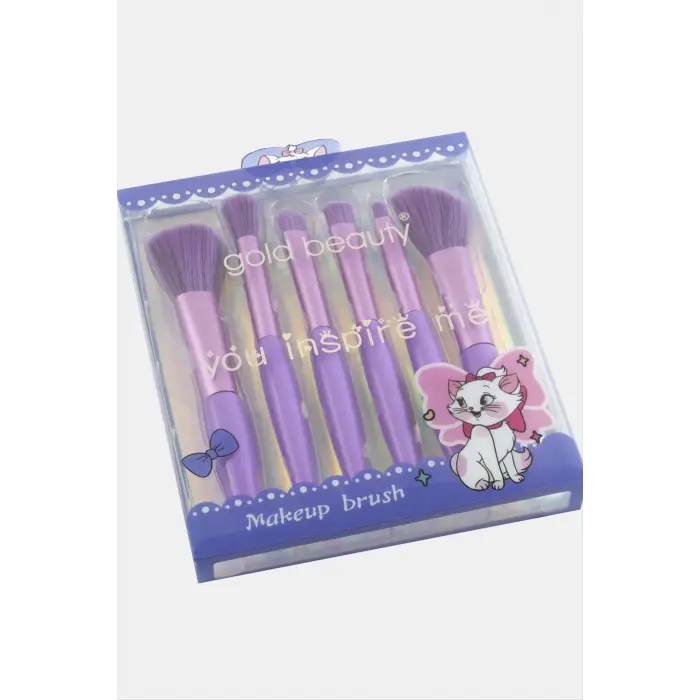 6 Adet Makyaj Fırça Seti