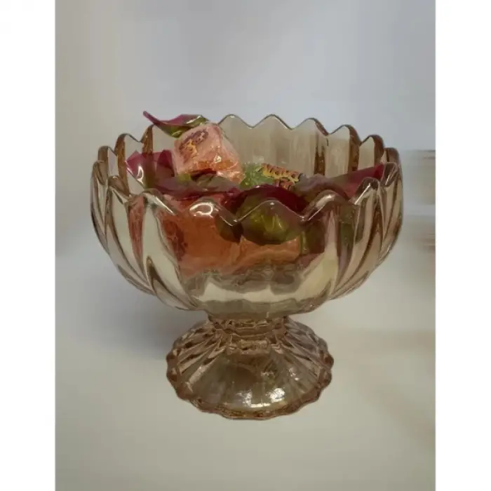 6lı Cam Çerezlik Seti