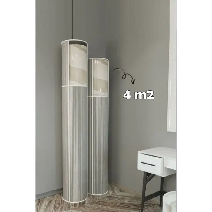 6 Lı Hava Geçiren Özellikli Pvc Pencereli Halı Kılıfı Hurcu (4 M2)