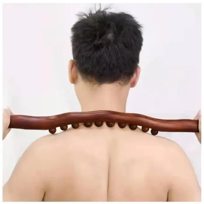 60 cm Doğal Ahşap Masaj Sopası