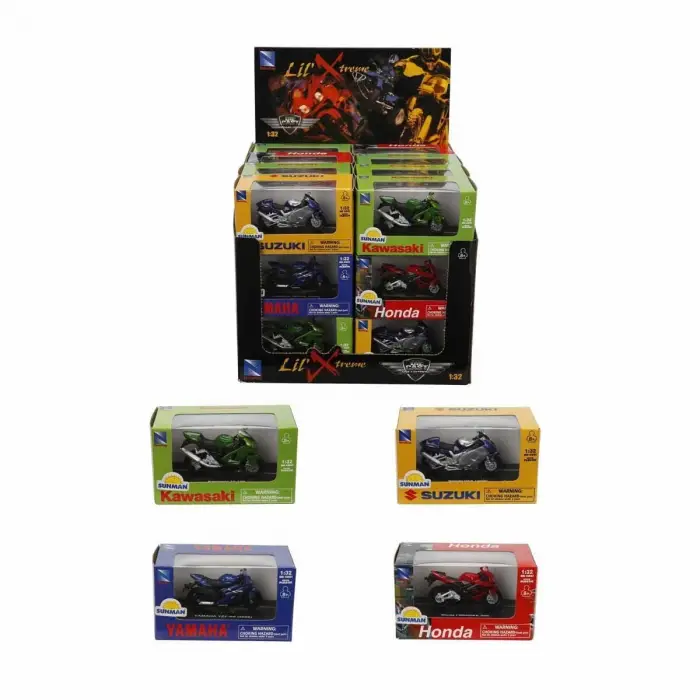 6027 SUN-NRY-1 32 Yamaha- Suzukı- Honda- Kawasaki Model Motor