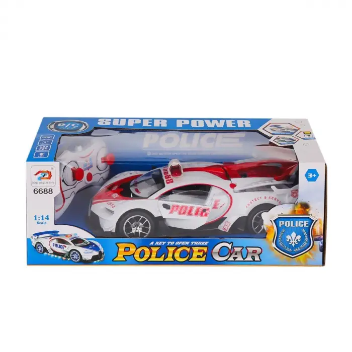 6688-91A  Kumandalı Işıklı Polis Araba