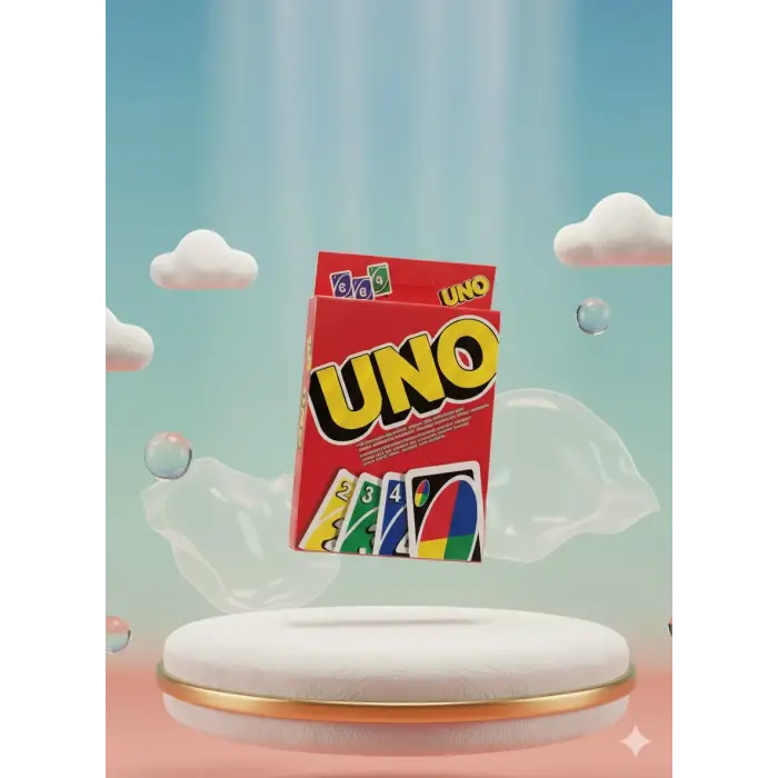 UNO Uno Kartlar, Renk ve Sayı Eşleştirmeli Klasik Kart Oyunu, Mattel Games