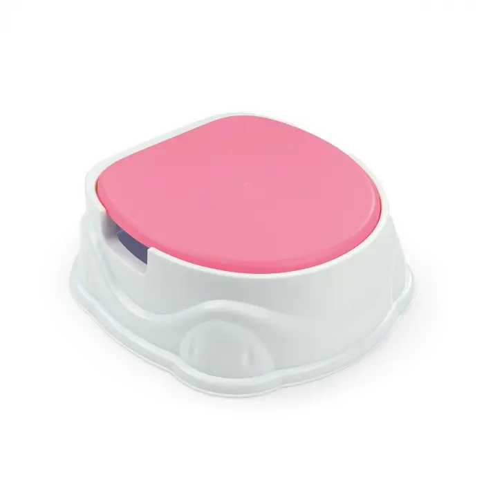 7173 Dolu Lazımlık Adaptor Basamak 3IN1 -Pembe