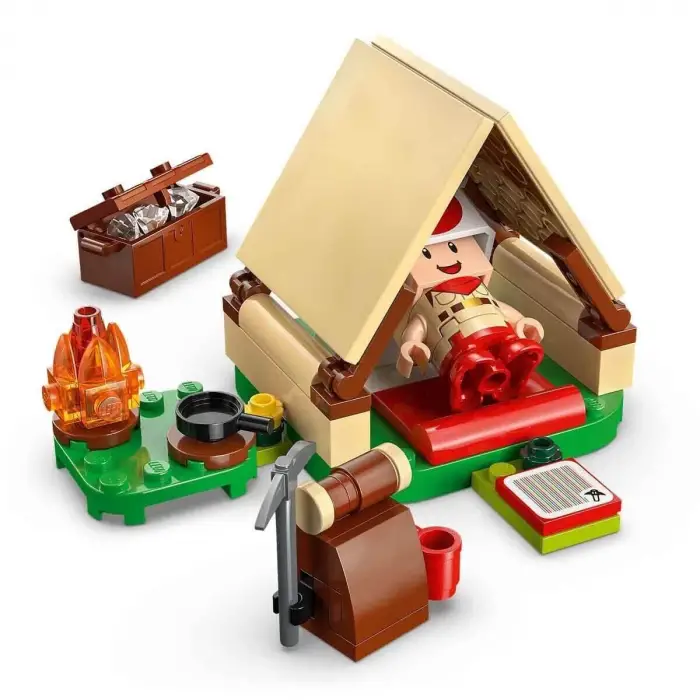 72040 Lego Super Mario - Kaptan Toadun Kampı 159 parça +6 yaş