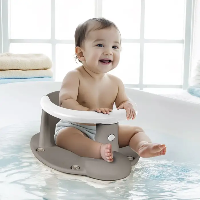 7468 BEBEK BANYO YIKAMA OTURAĞI STONE GRİ