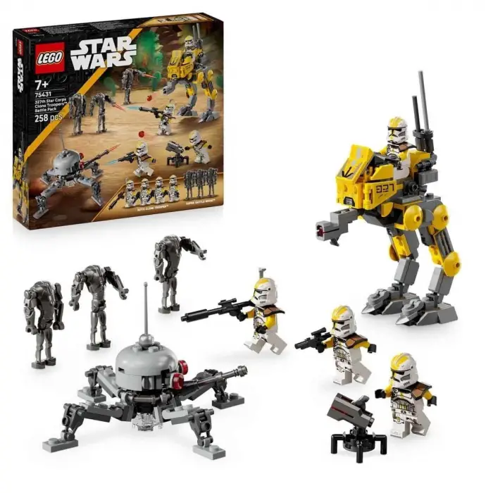 75431 Lego Star Wars - 327. Star Corps Klon Trooper Savaş Paketi 258parça +7 yaş