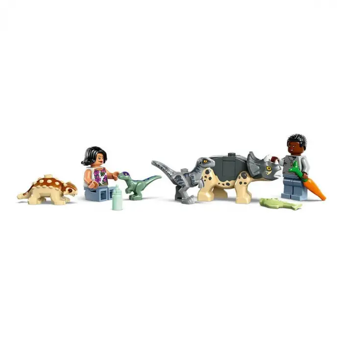 76963 LEGO® Jurassic World Yavru Dinozor Kurtarma Merkezi 139 parça +4 yaş