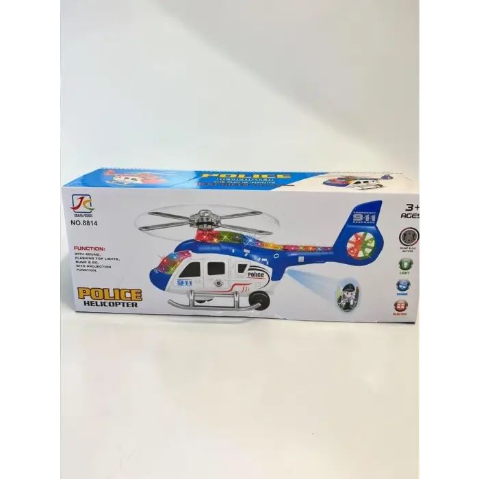 8814 SESLİ IŞIKLI ÇARP DÖN HELİKOPTER-KRS