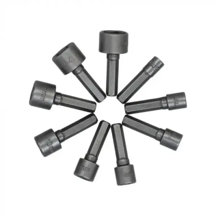 9 Parça Manyetik Somun Adaptörü
