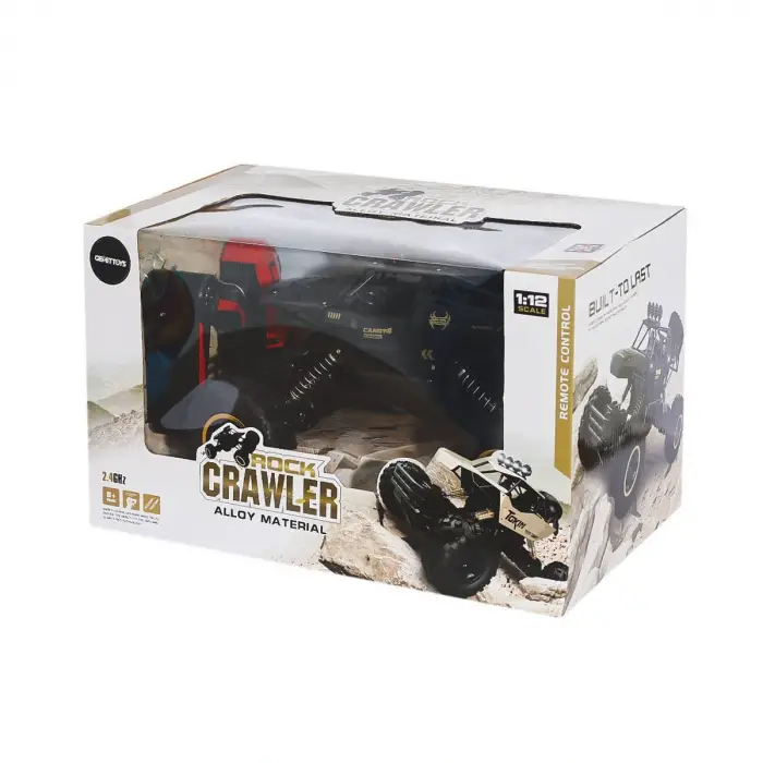 9268 Kumandalı 4X4 Metal Rock Crawler 1:12