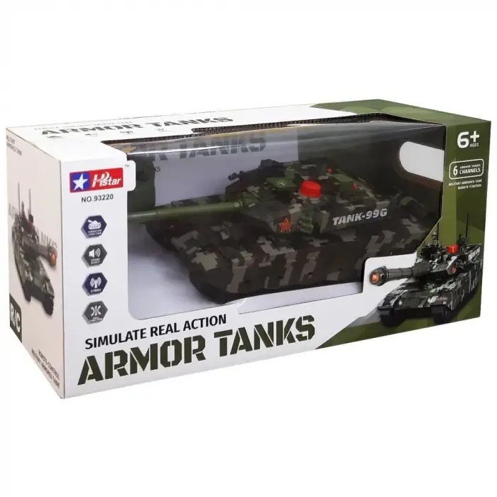 93220 1/12 ŞARJLI KUMANDALI TANK -PSF