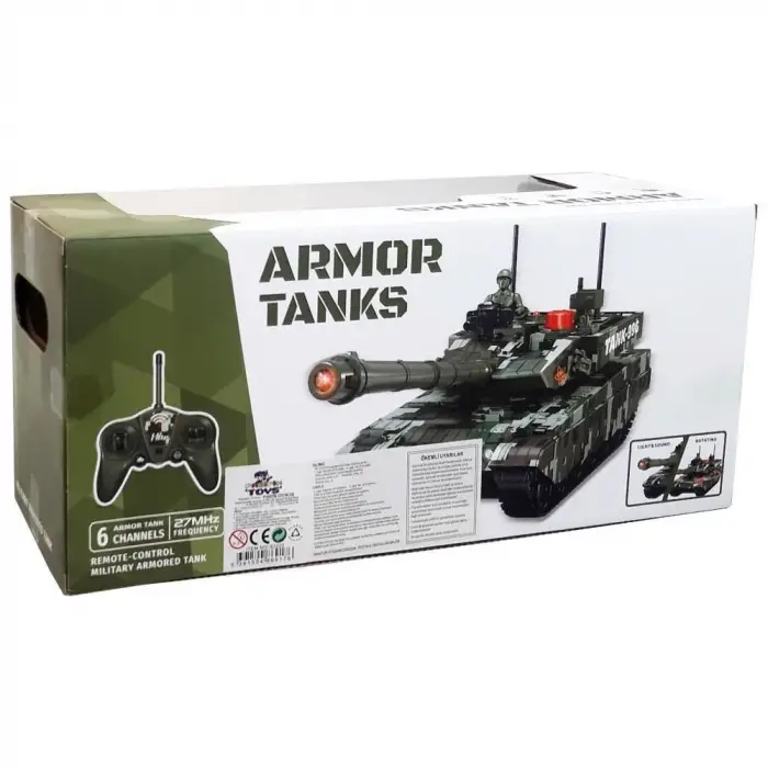 93220 1/12 ŞARJLI KUMANDALI TANK -PSF