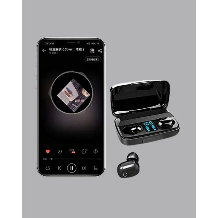 A10s Tws Bluetooth 5.0 Kulaklık – Powerbank’li Şarj Kutusu, Dokunmatik Kontrol, Gerçek Stereo