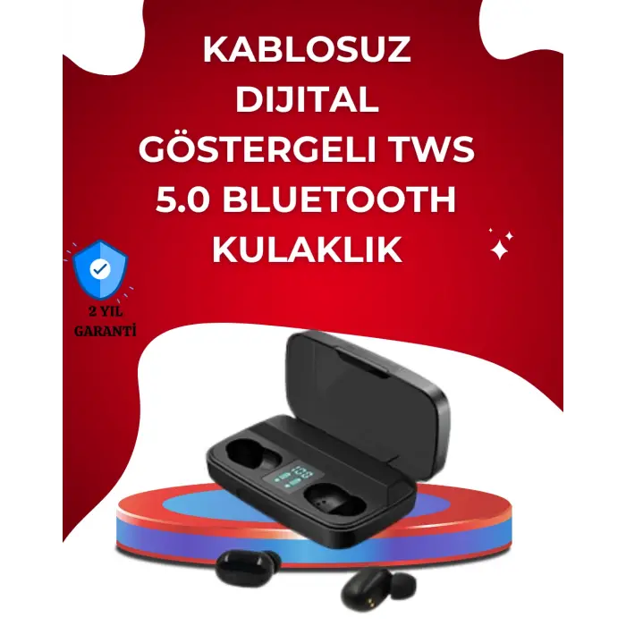 ABS Gövdeli, Hafif ve Uzun Ömürlü Bluetooth Kulaklık