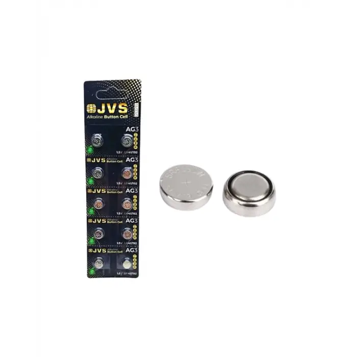 AG3 Düğme Pil 1.5V Alkalin - Uzun Ömürlü Enerji Kaynağı