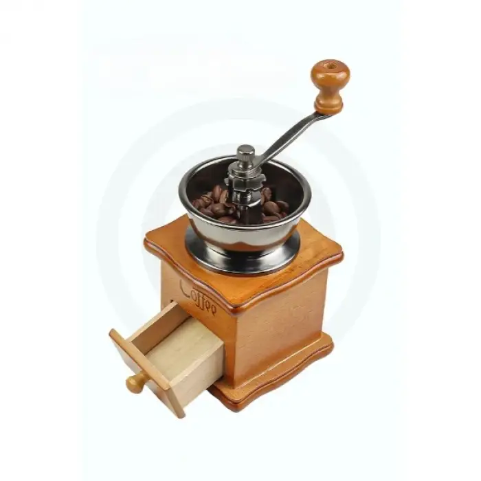 Ahşap Kahve Değirmeni