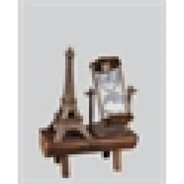 Ahşap Kum Saati – Vintage Tasarımlı Masa Dekoru