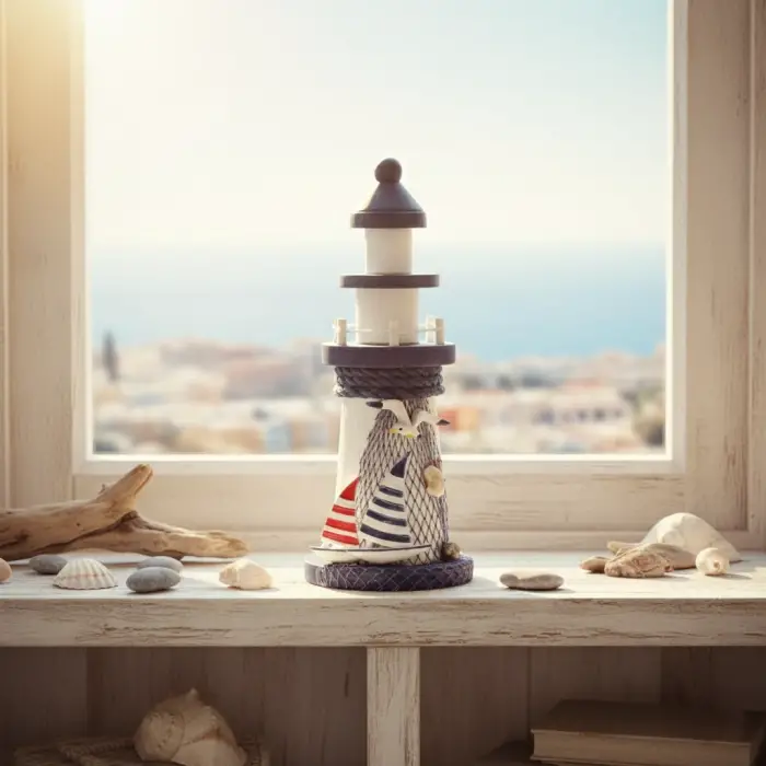 Ahşap Marin Deniz Feneri Model 5