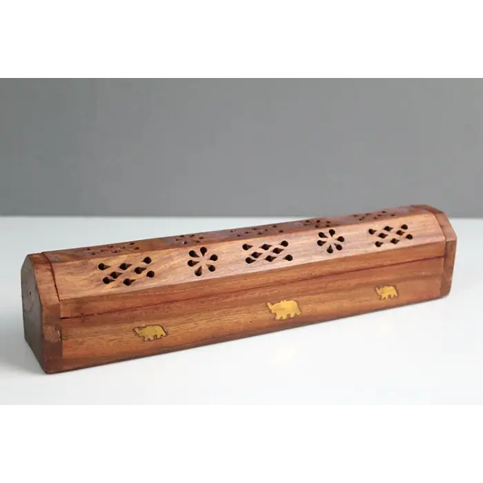 Ahşap Maun Tabut Tütsülük Model 1