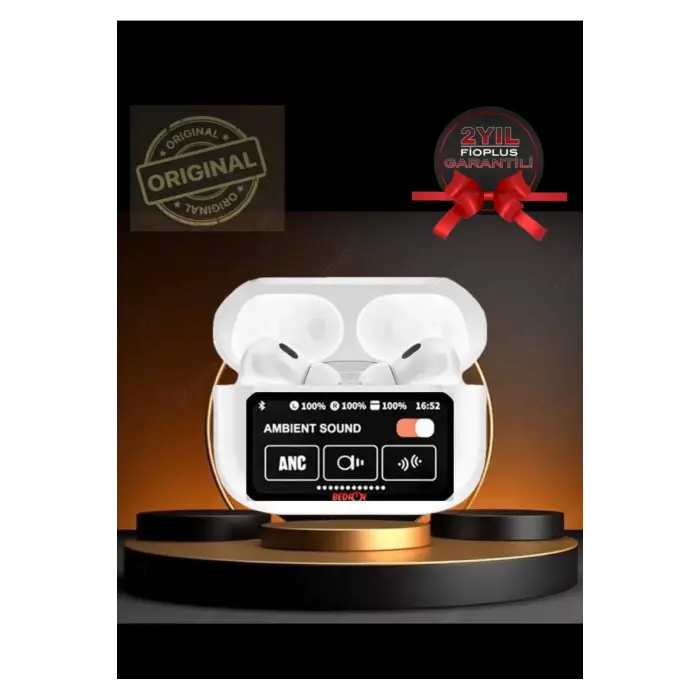 Air 2 Max Plus Anc Dokunmatik Ekranlı Bluetooth Kulaklık Ios Android Tüm Telefonlara Uyumlu Kulaklık