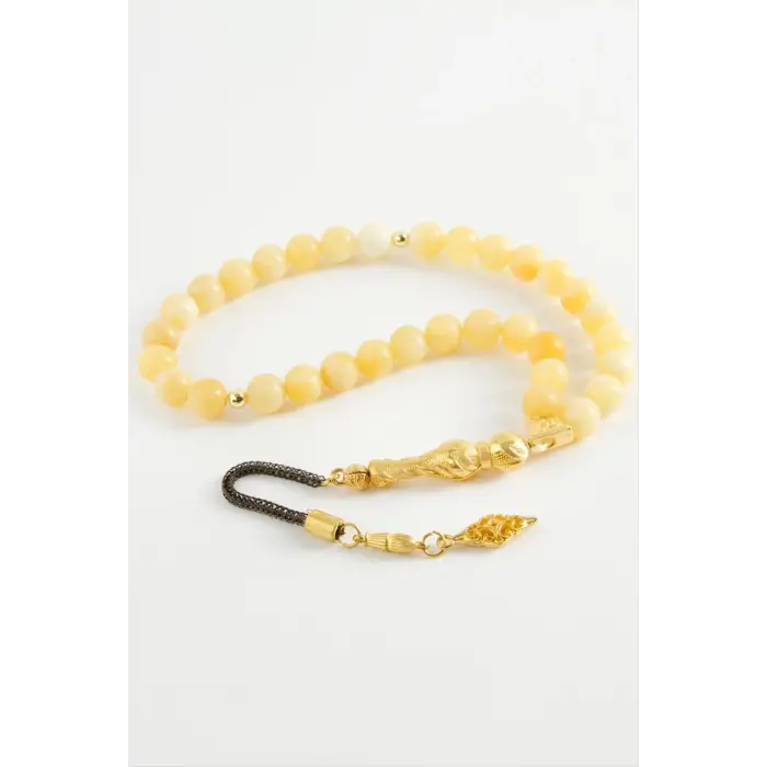 Akik Doğaltaş Tesbih 8 mm