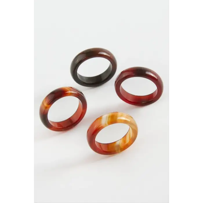 Akik Doğaltaş Yüzük