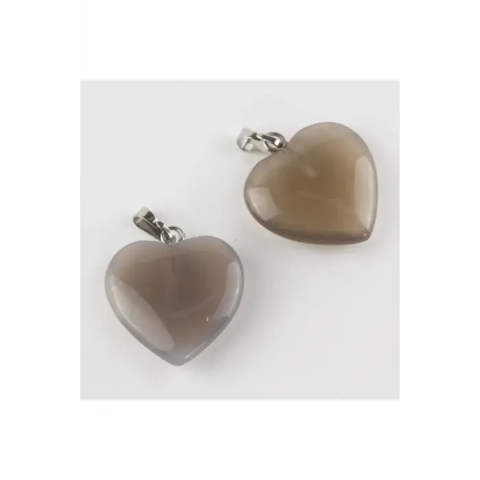 Akik Kalpli Doğaltaş Kolye Ucu