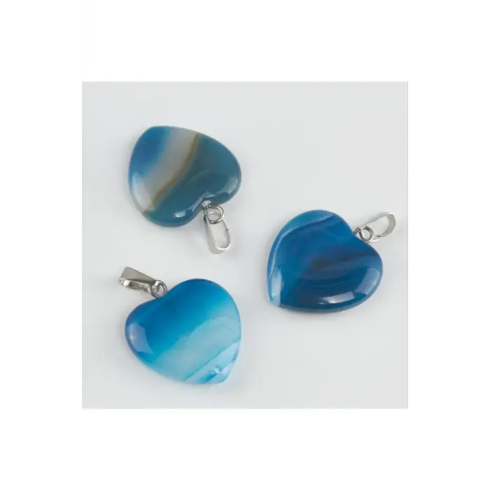 Akik Kalpli Doğaltaş Kolye Ucu