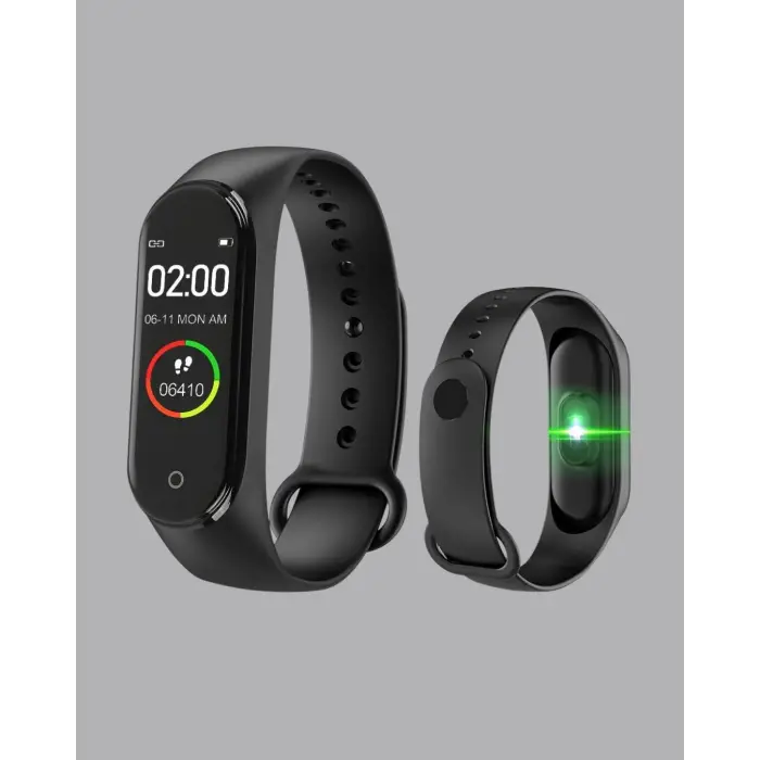 Akıllı Bileklik 0.96 İnç Ekran Kalp Atışlı Kan Basınçlı Ip67 Suya Dayanıklı