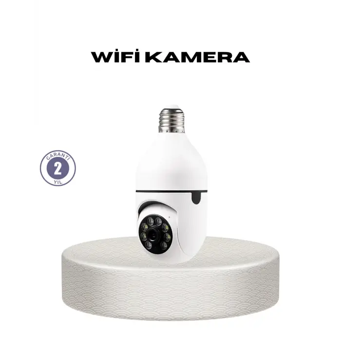 Akıllı Duy Kamera Uzaktan Kontrol ve Geniş Görüş Açılı