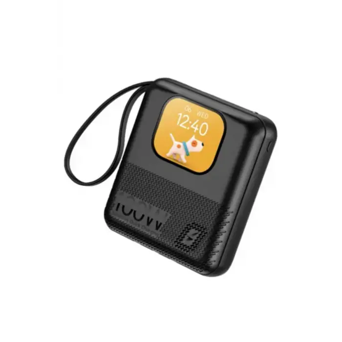 Akıllı Powerbank Ekranlı 10.000 Mah Hızlı Şarj Edebilen 4 Girişli Çok Fonksiyonlu