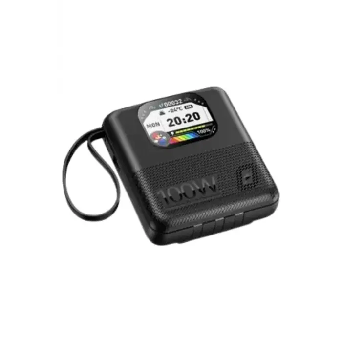 Akıllı Powerbank Ekranlı 10.000 Mah Hızlı Şarj Edebilen 4 Girişli Çok Fonksiyonlu