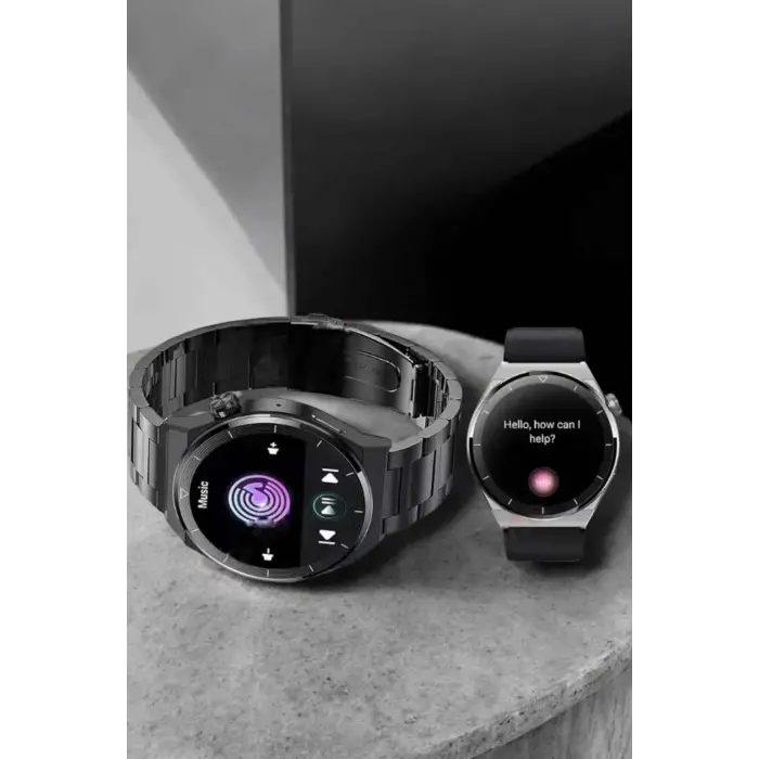 Akıllı Saat Arama Cevaplayan Titreşim Özelliğiyle Bildirim Görebilen