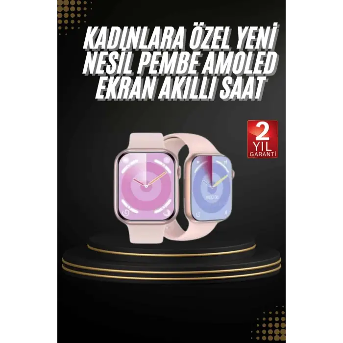 Akıllı Saat Bluetooth Bağlantılı Bluetooth Arama ve Sosyal Medya Bildirim Destekli