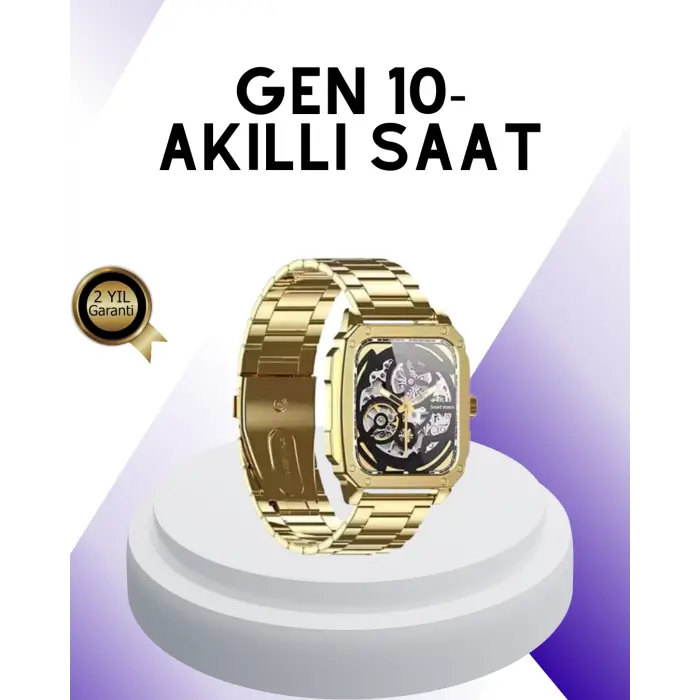 Akıllı Saat Bluetooth Uyumlu Çok Fonksiyonlu Spor ve Sağlık Takip