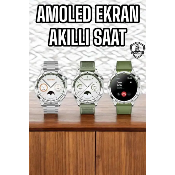 Akıllı Saat Sesli Görüşme Uyku ve Sağlık Takibi NFC Uyumlu