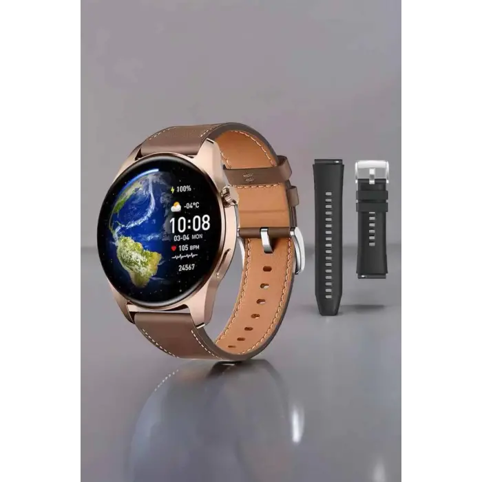 Akıllı Saat Tema Değiştirme Titreşimli Bluetooth Bağlantılı NFC Ve GPS Uyumlu