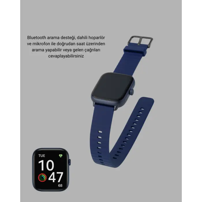 Akıllı Saat Ultra  2.05 IPS Ekran Bluetooth Aramalı Spor Modlu